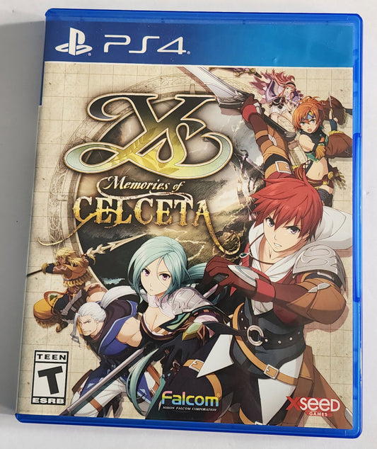 Ys: Memories of Celceta PS4