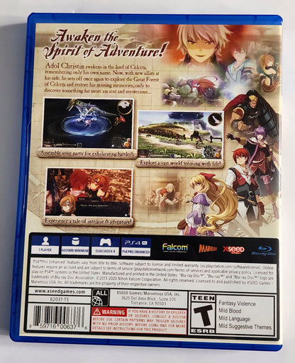 Ys: Memories of Celceta PS4