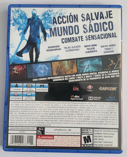 DmC Devil May Cry: Definitive Edition PS4