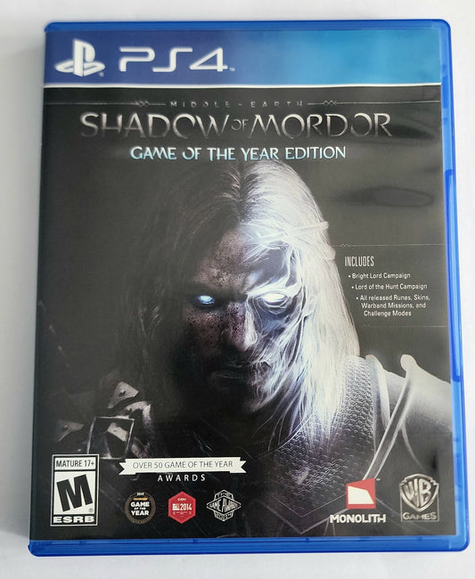 Shadow of Mordor: GOTY Edition PS4
