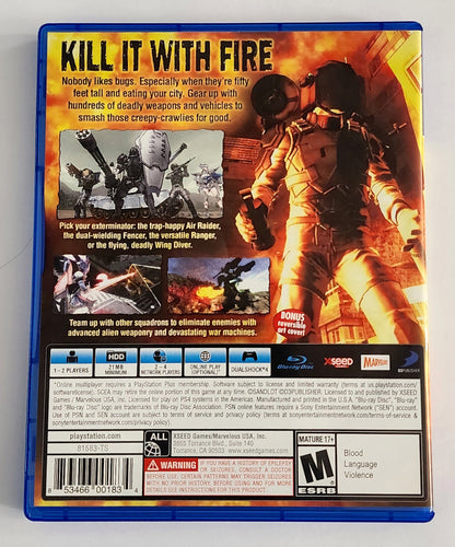 Earth Defense Force 4.1: The Shadow of New Despair PS4