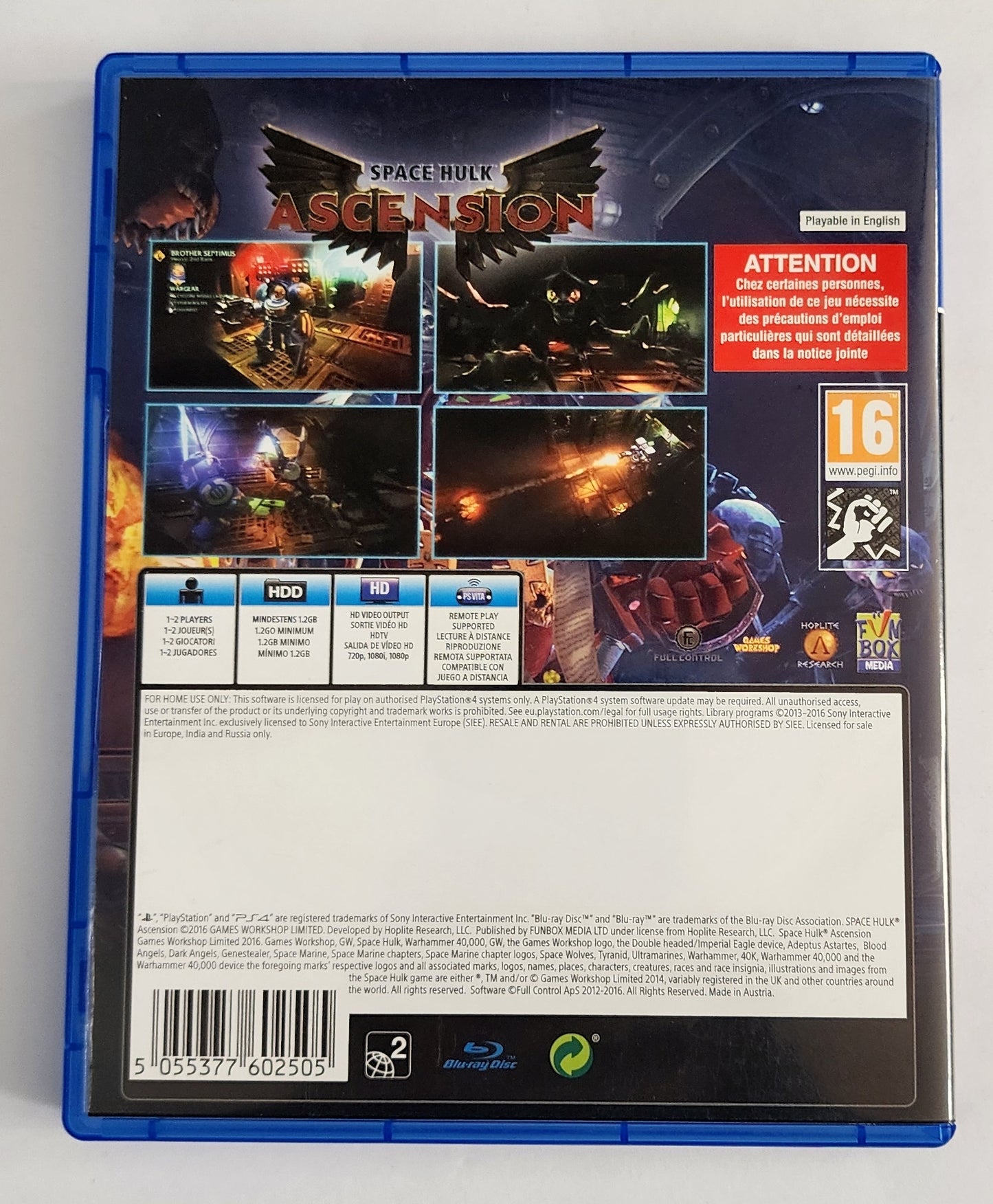 Warhammer Space Hulk: Ascension (Europeo) PS4