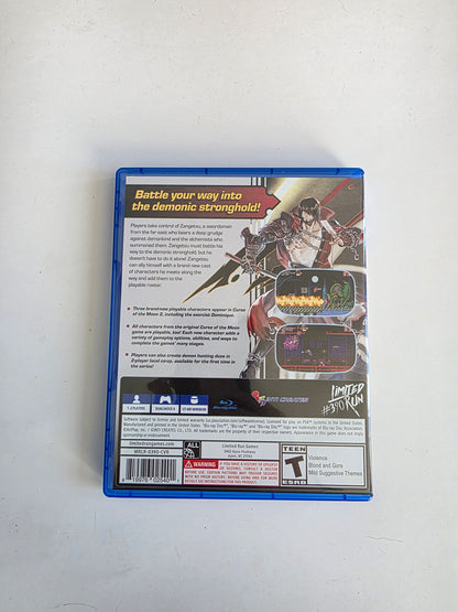 Bloodstained Curse of the Moon 2 (LRG) PS4