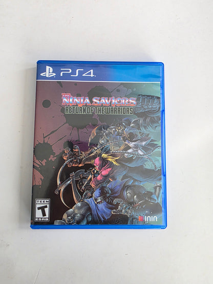 The Ninja Saviors Return of the Warriors PS4