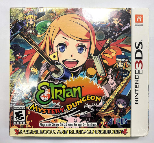 Etrian Mystery Dungeon Launch Edition 3DS