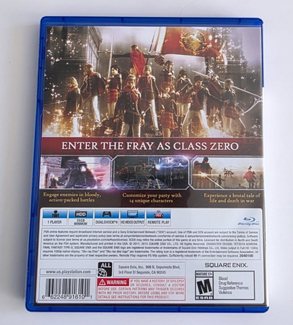 Final Fantasy Type 0 HD PS4
