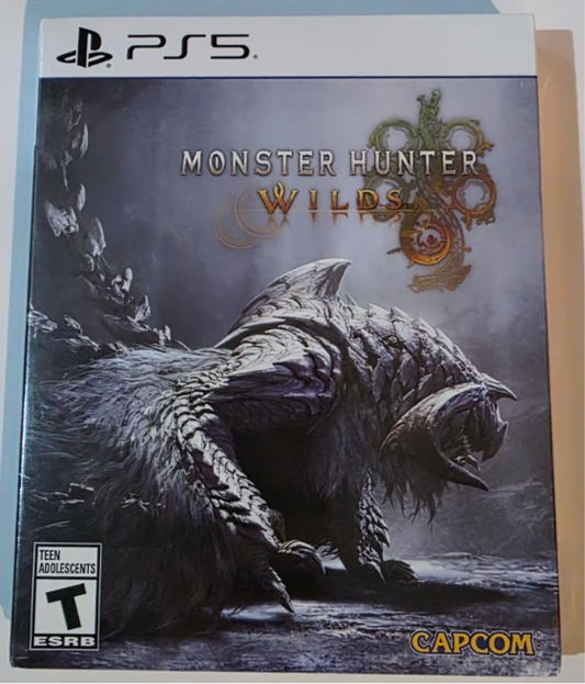Monster Hunter Wilds Steelbook PS5