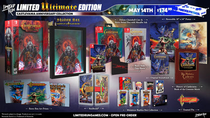 Castlevania Anniversary Collection Ultimate Edition (LRG) Switch