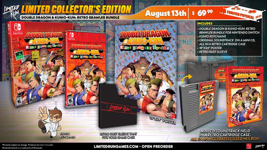 Double Dragon & Kunio-Kun Retro Brawler Bundle Classic Edition Switch (LRG)
