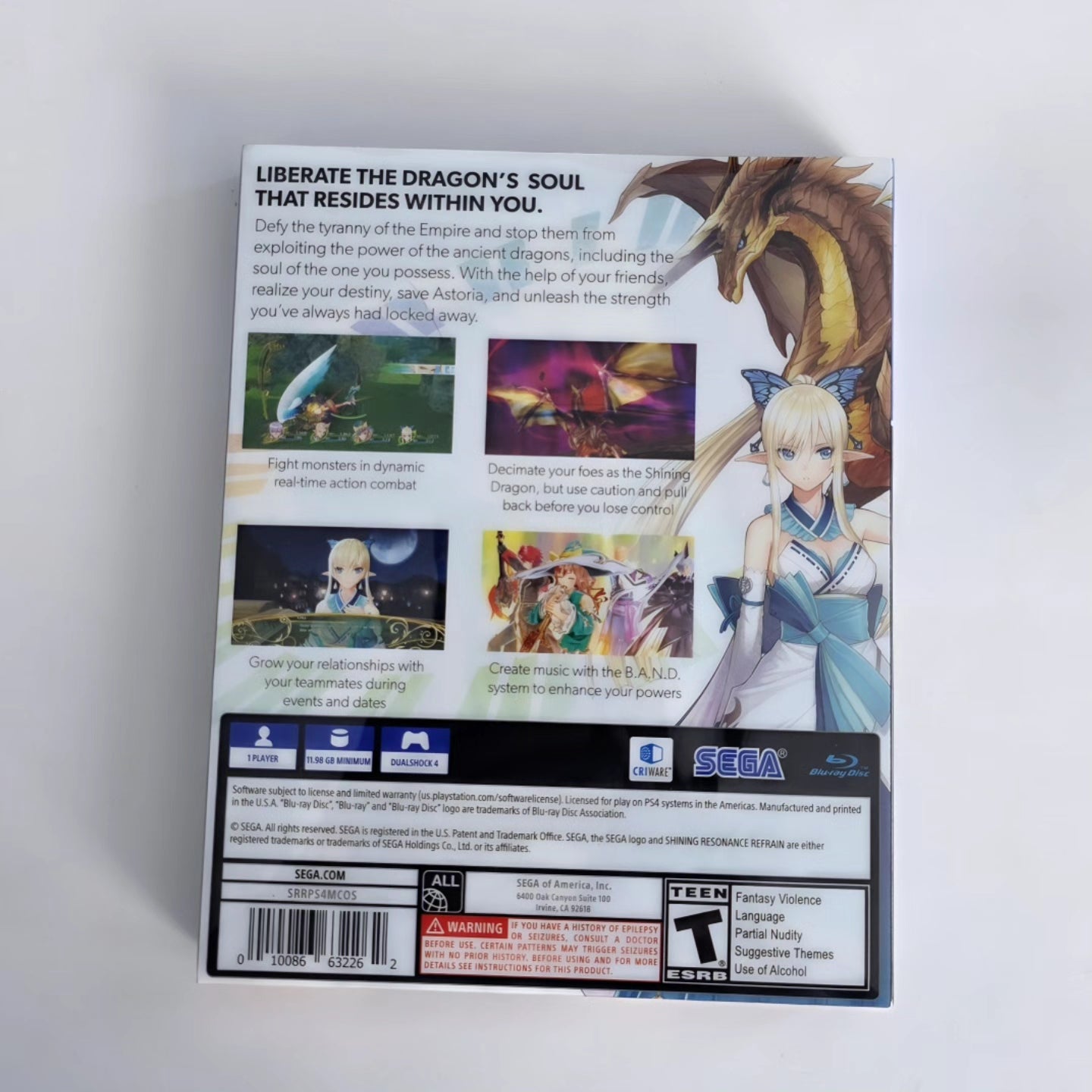 Shining Resonance Refrain Draconic Launch Edition PS4