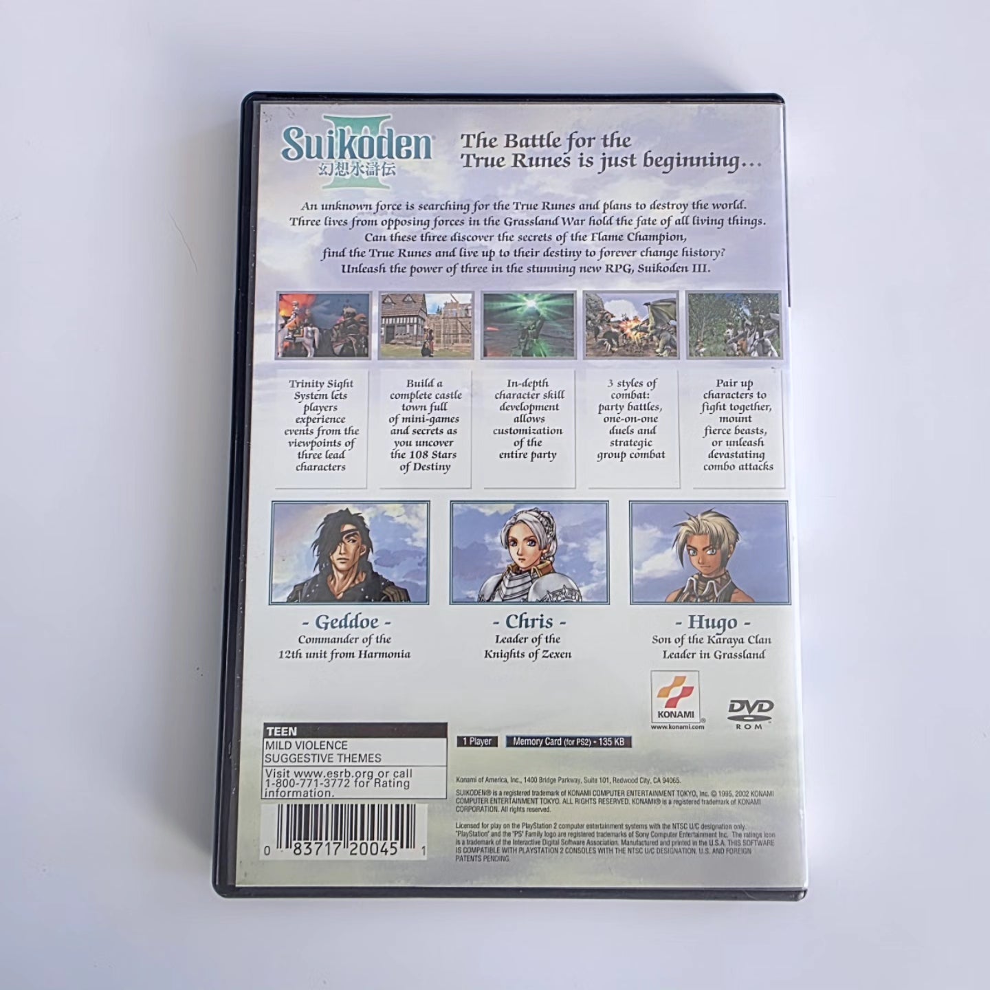 Suikoden 3 PS2