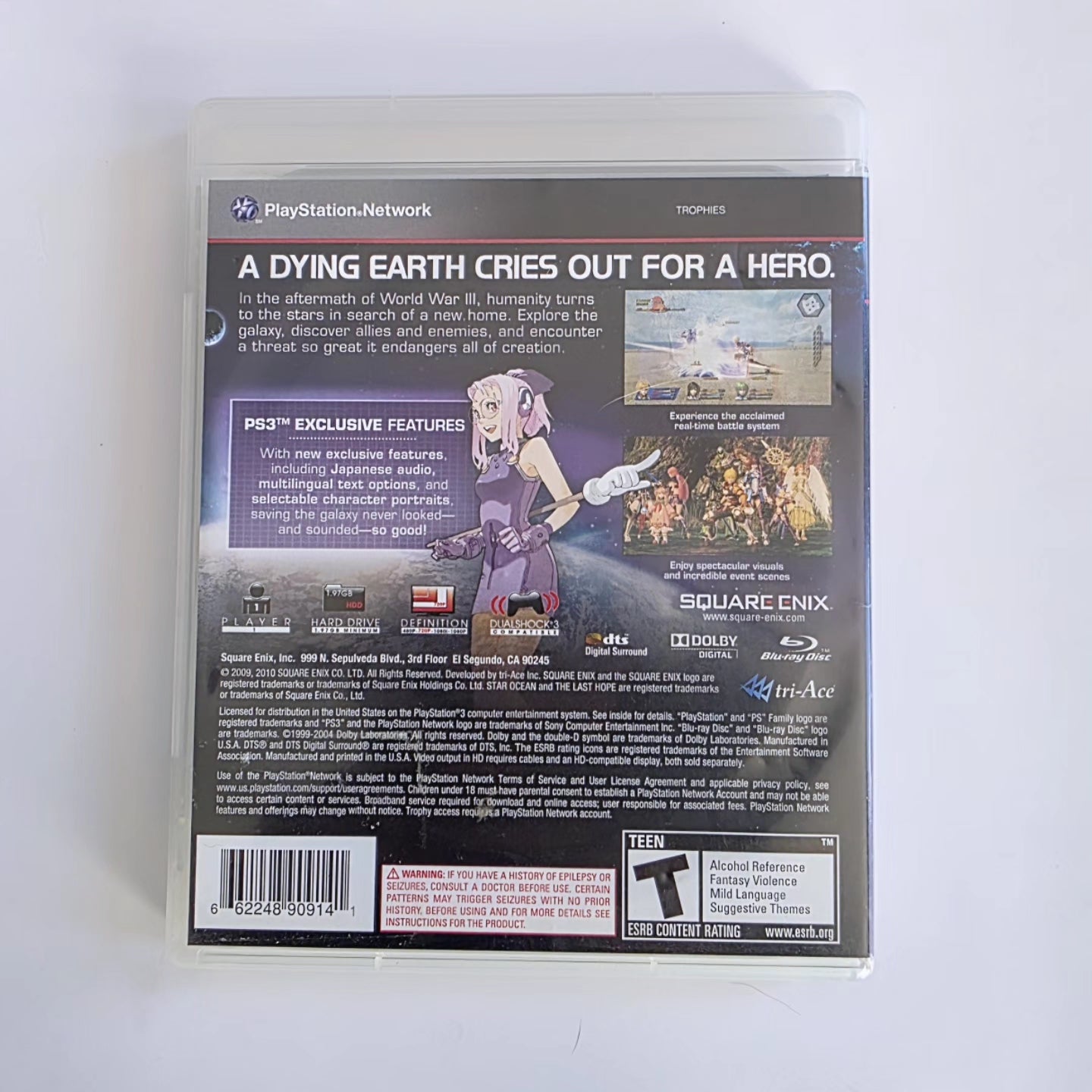 Star Ocean the Last Hope International PS3