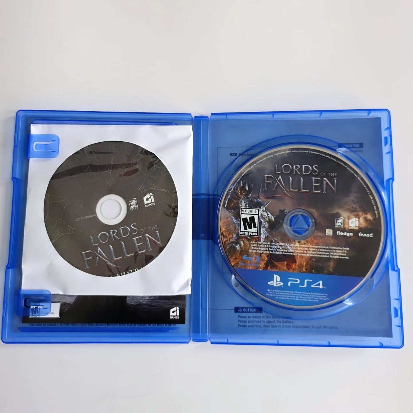 Lords of the Fallen + OST PS4