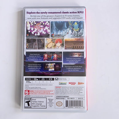 Ys the Oath in Felghana Refined Edition Switch