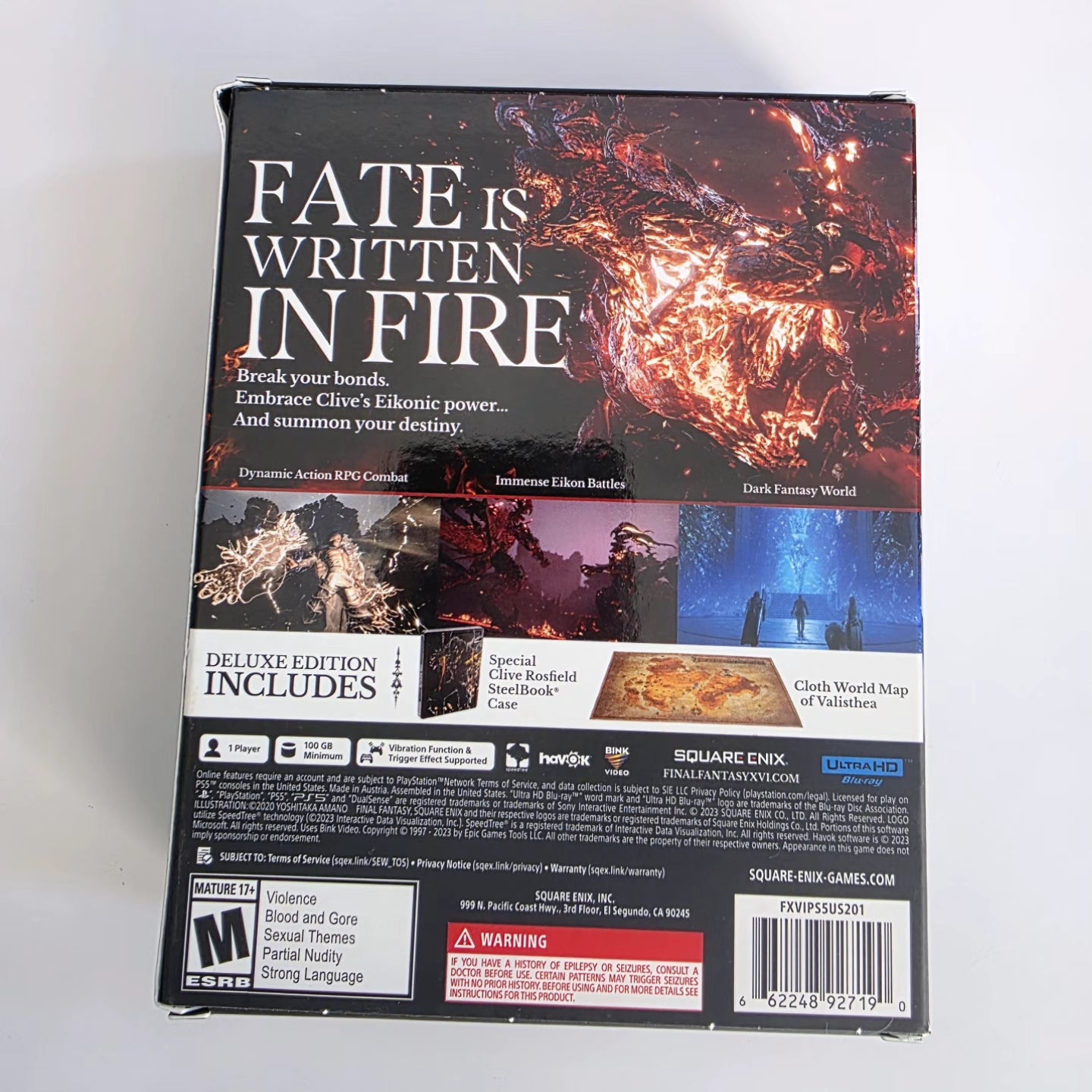 Final Fantasy 16 Deluxe Edition PS5