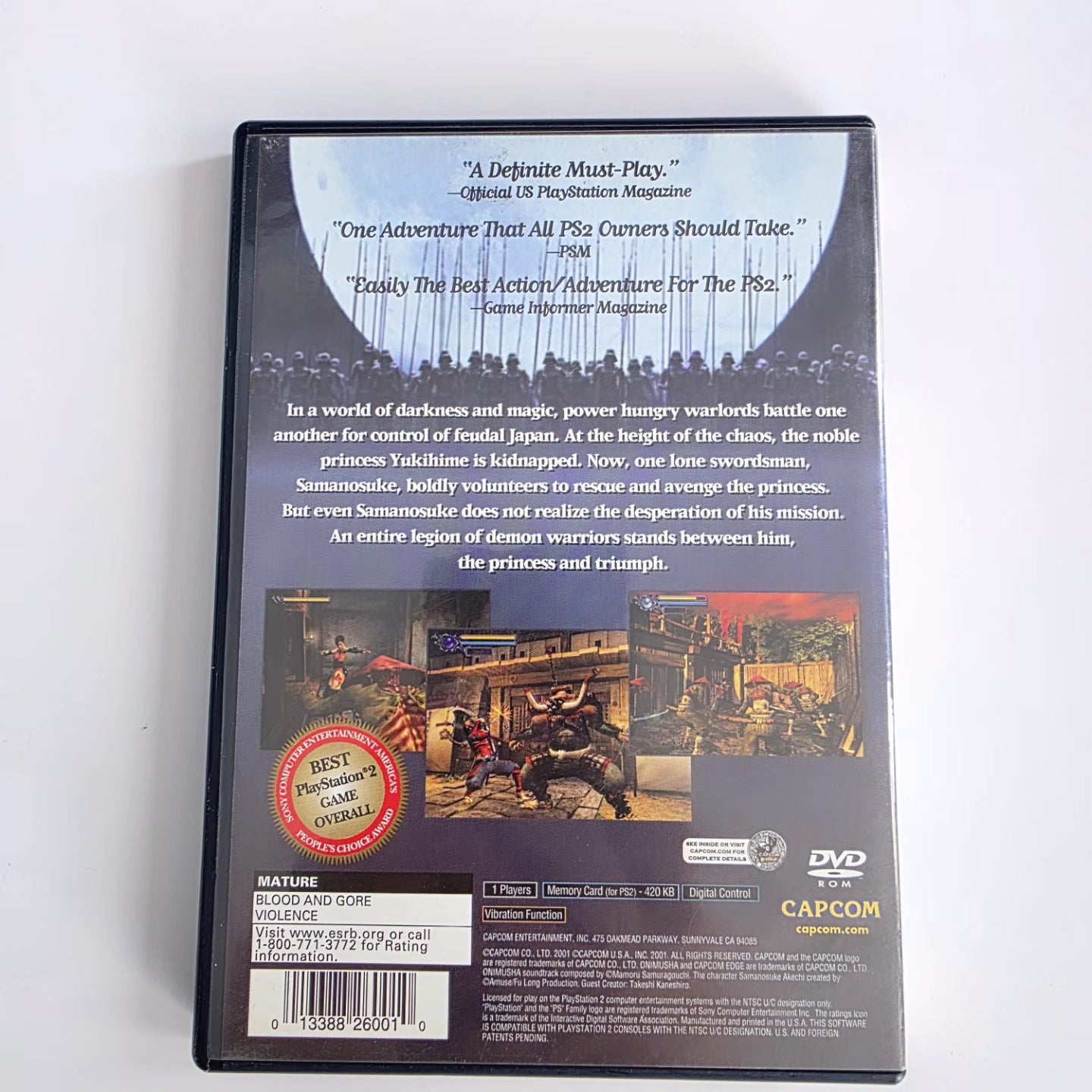 Onimusha Warlords PS2