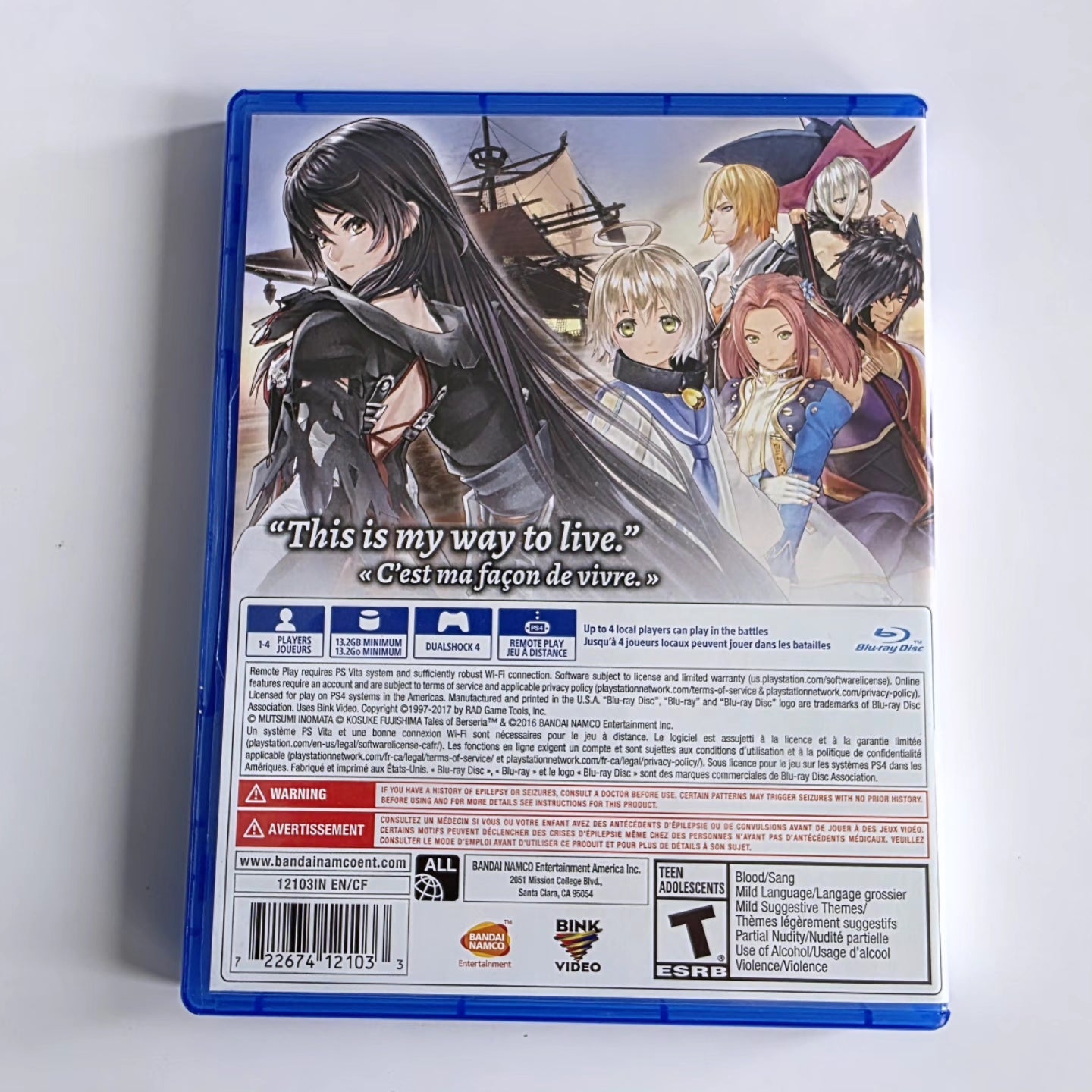 Tales of Berseria PS4