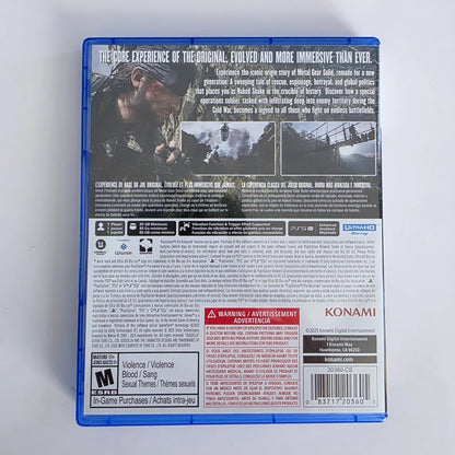 Metal Gear Solid: Snake Eater PS5