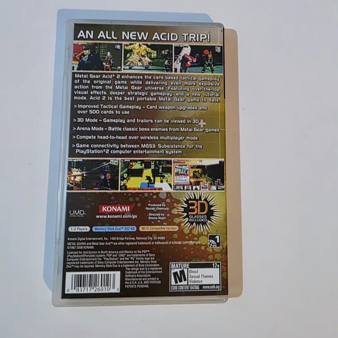 Metal Gear Acid 2 PSP