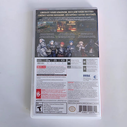 Unicorn Overlord Monarch Edition Switch