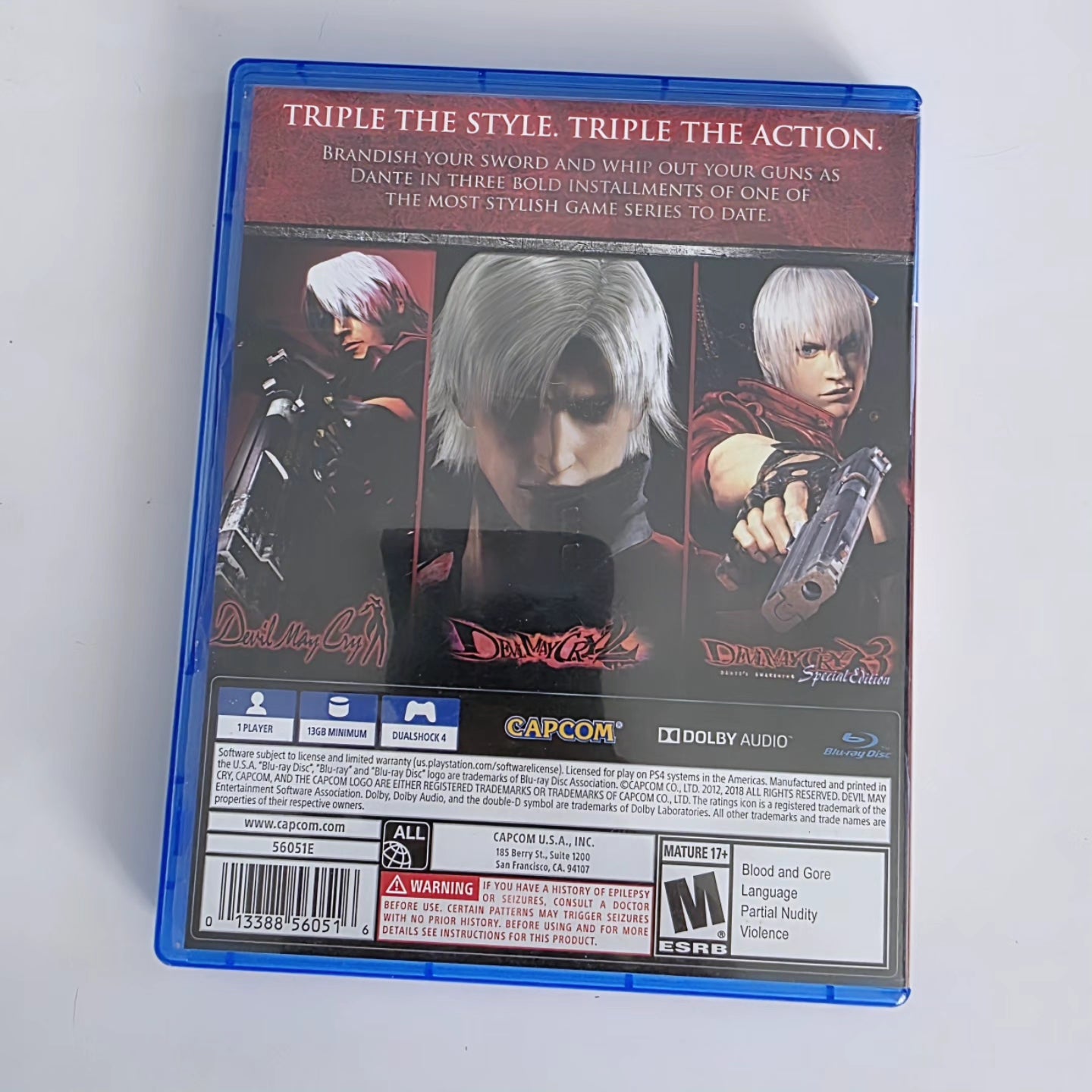 Devil May Cry HD Collection PS4