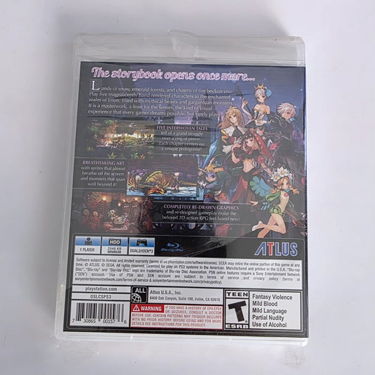 Odin Sphere Leifthrasir PS3