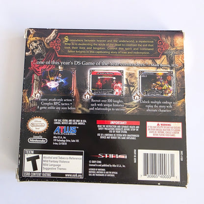 Knights in the Nightmare DS