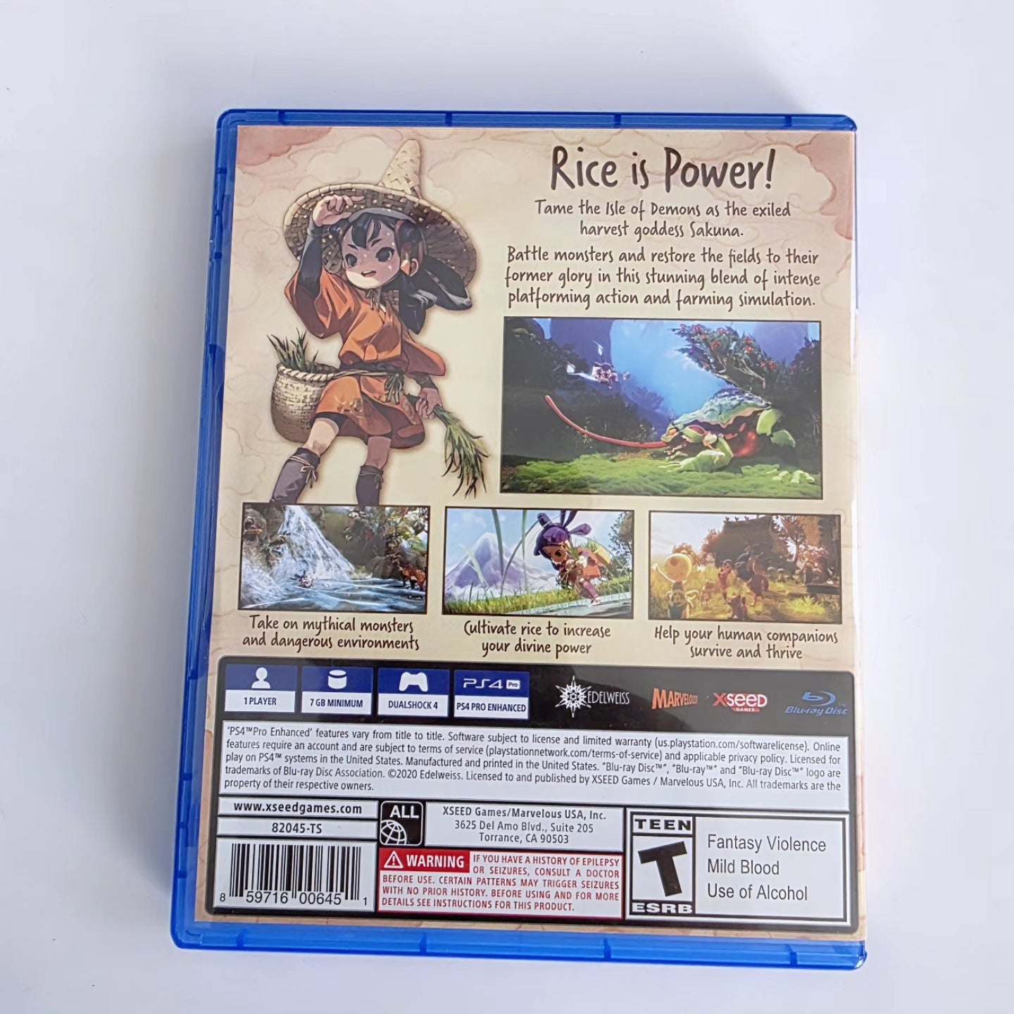 Sakuna of Rice and Ruin PS4