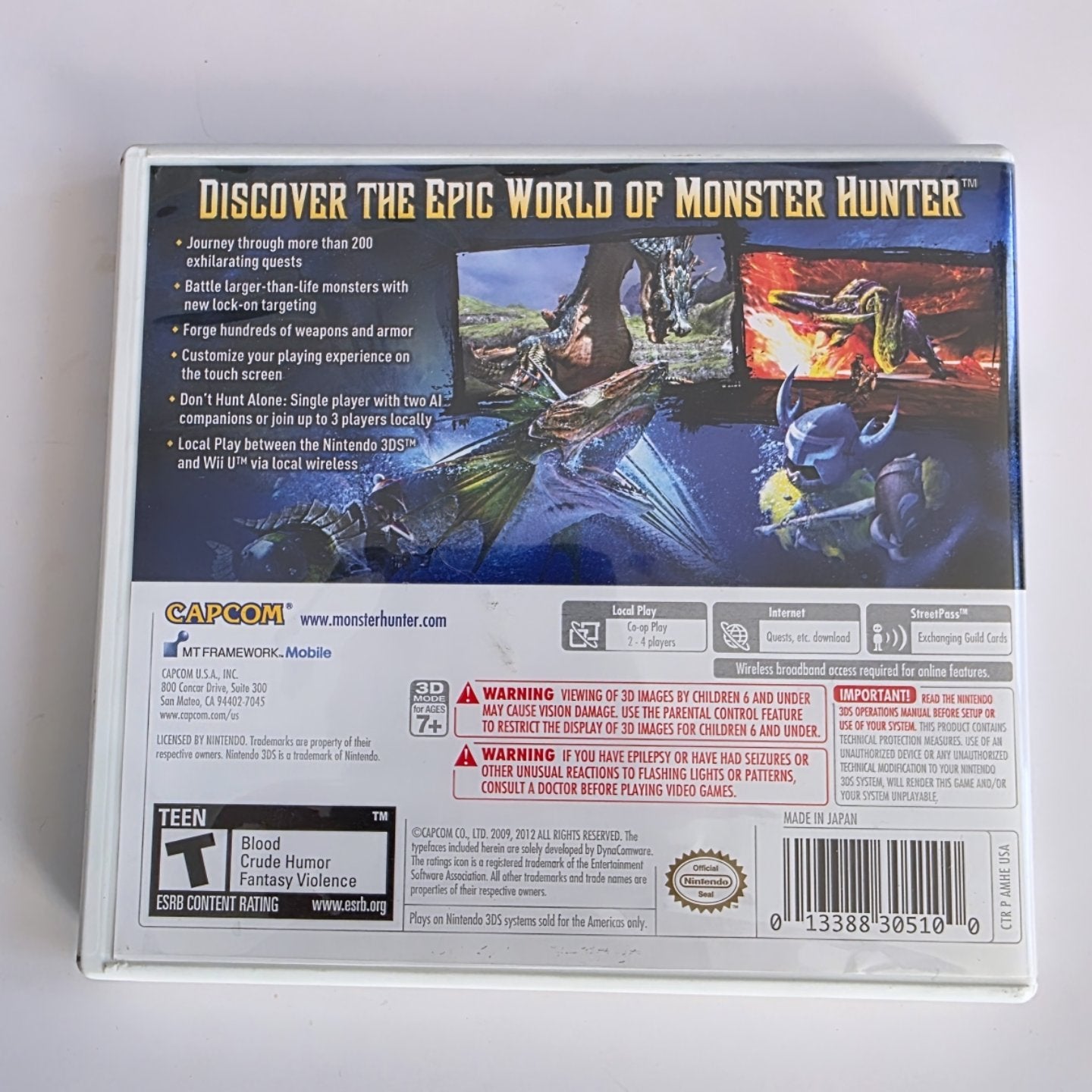 Monster Hunter 3 Ultimate 3DS