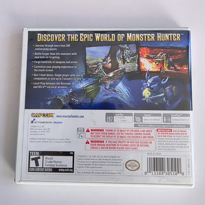 Monster Hunter 3 Ultimate 3DS