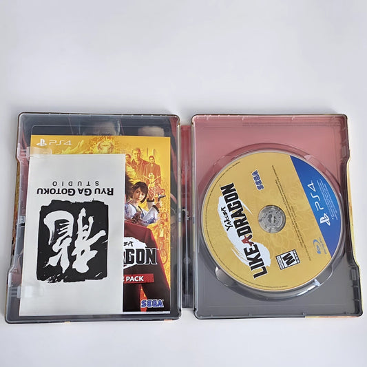 Yakuza Like a Dragon Steelbook PS4