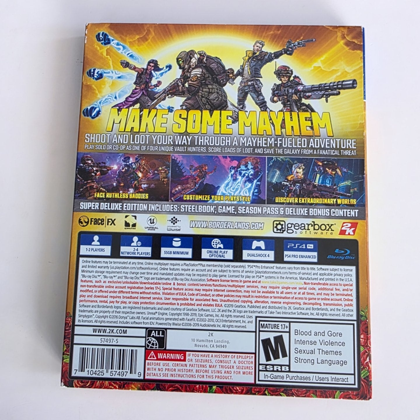 Borderlands 3 Super Deluxe Edition PS4