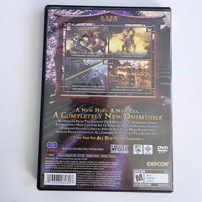 Onimusha Dawn of Dreams PS2