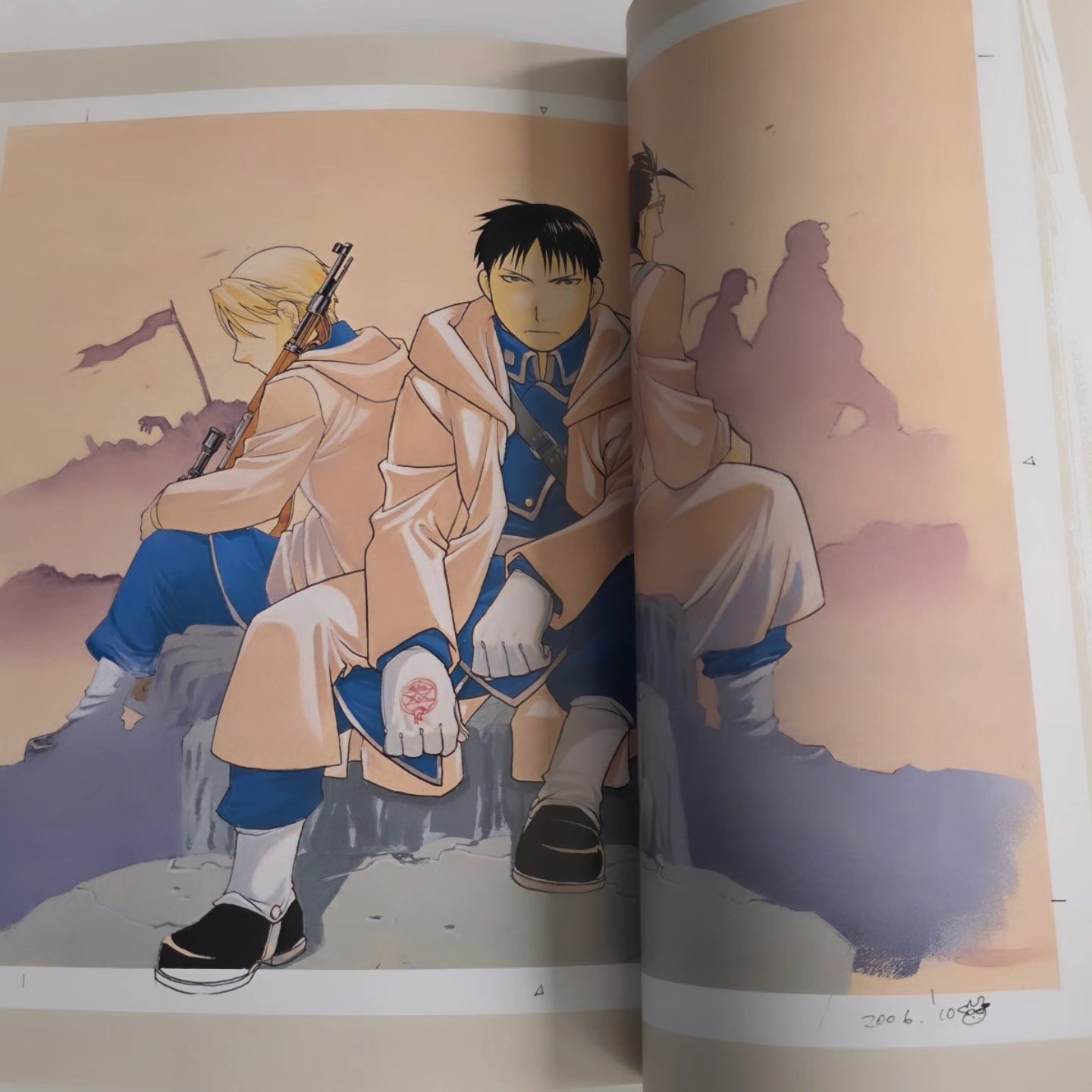 Full Metal Alchemist Brotherhood art book
