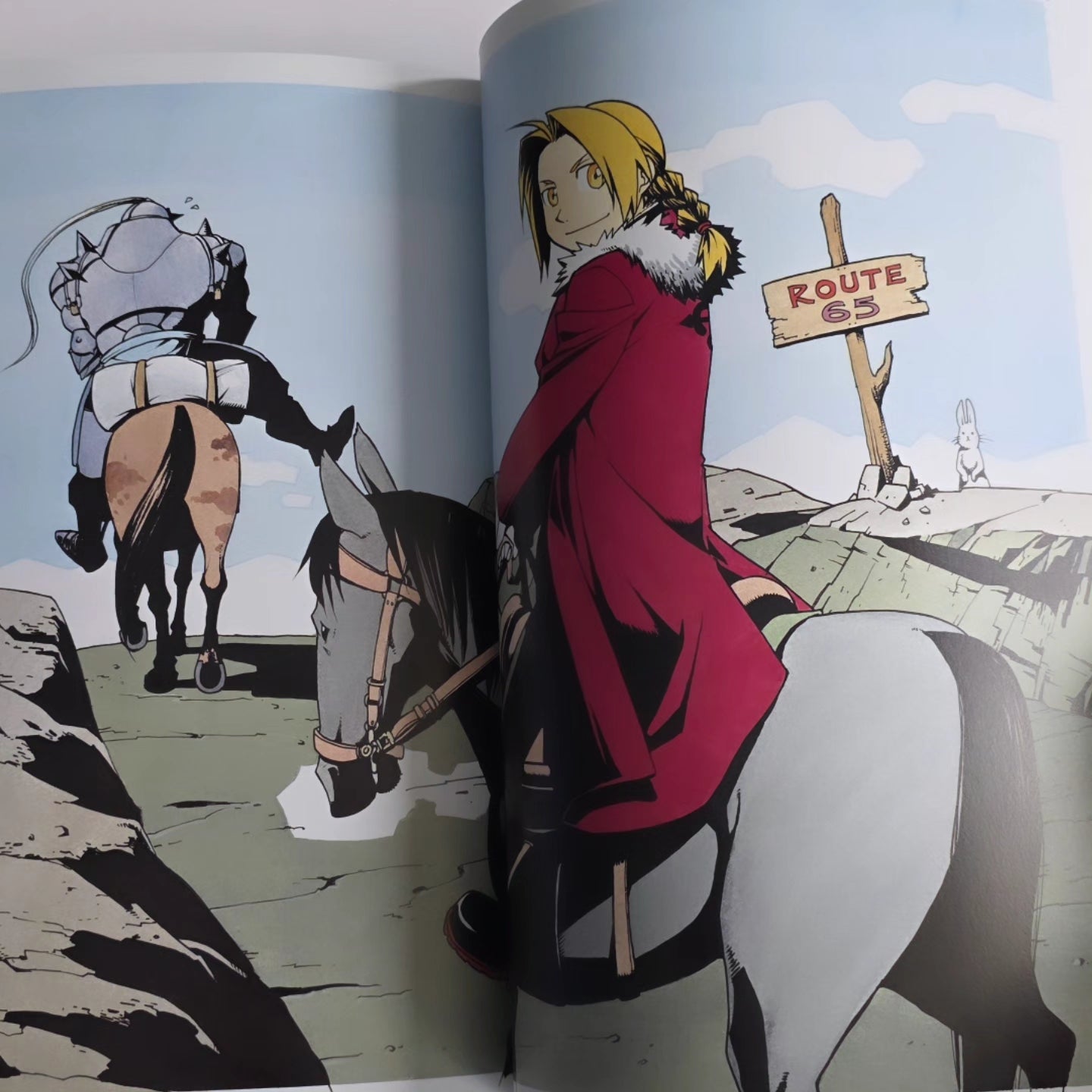 Full Metal Alchemist Brotherhood art book