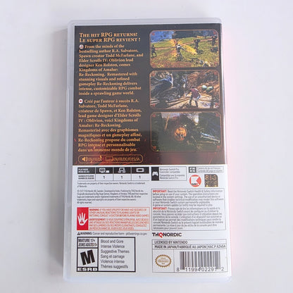 Kingdoms of Amalur Re Reckoning Switch