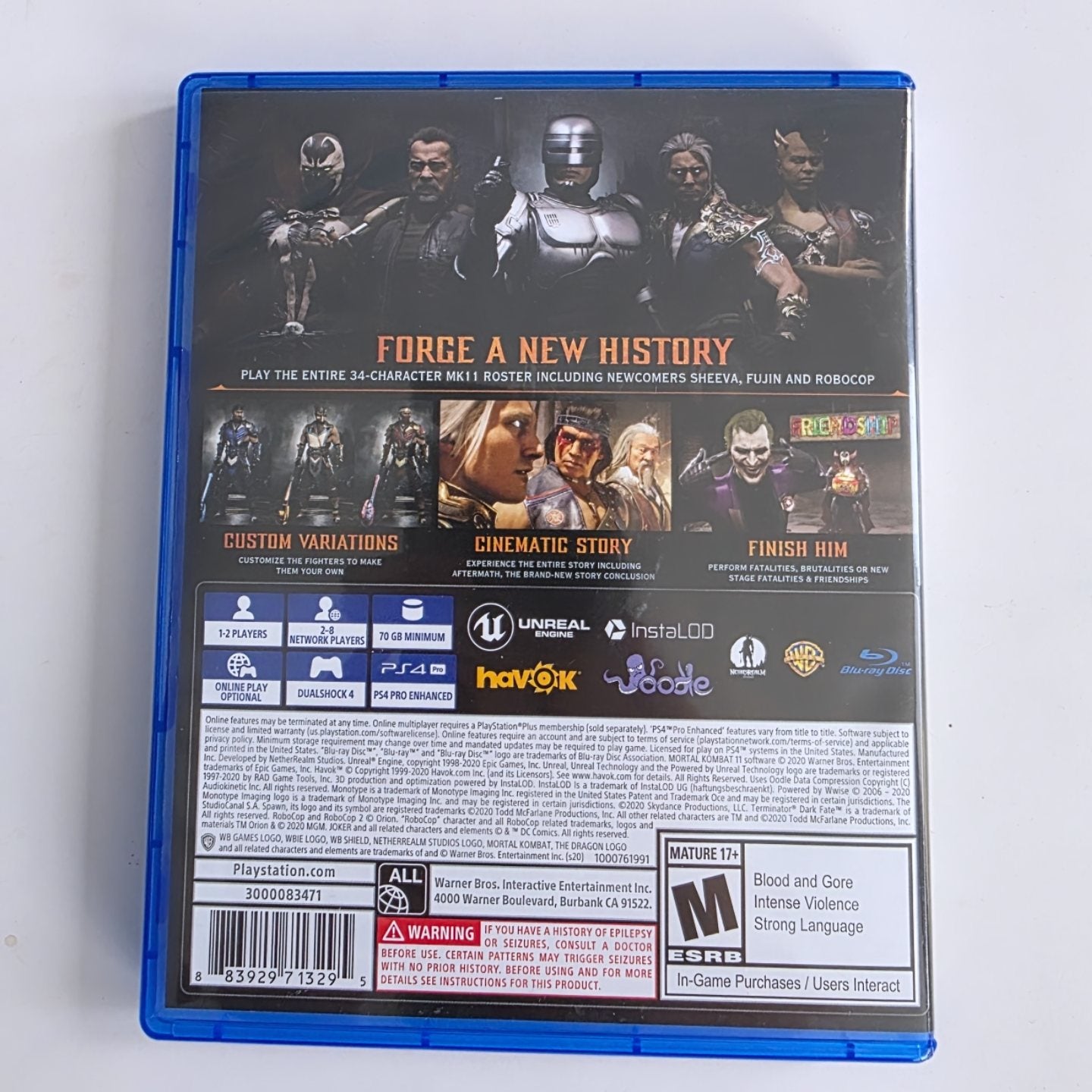 Mortal Kombat 11 Aftermath PS4