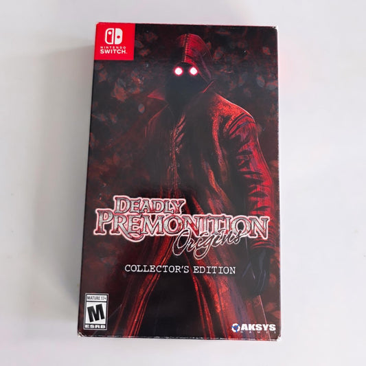 Deadly Premonition Origins Collector's Edition Switch