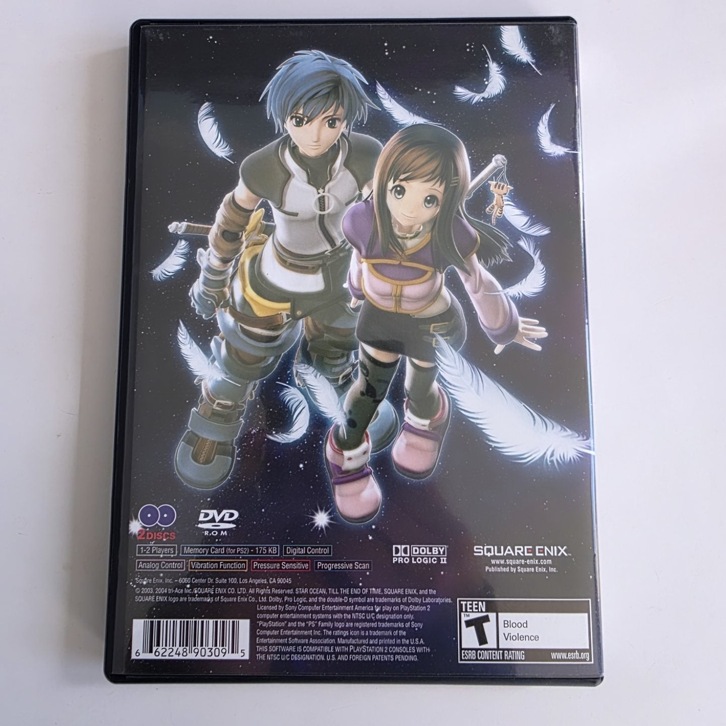 Star Ocean Till the End of Time PS2