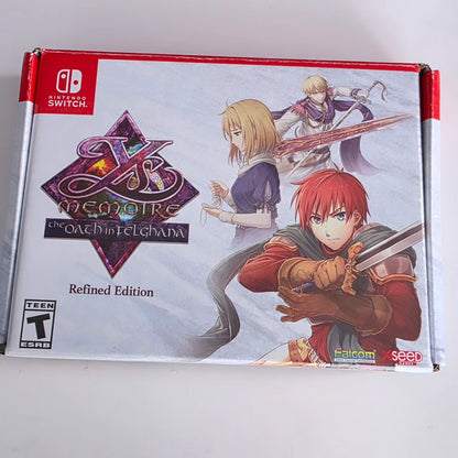 Ys Memoire the Oath in Felghana Refined Edition Switch