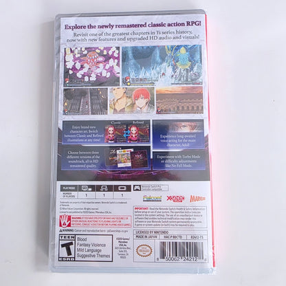 Ys Memoire the Oath in Felghana Refined Edition Switch