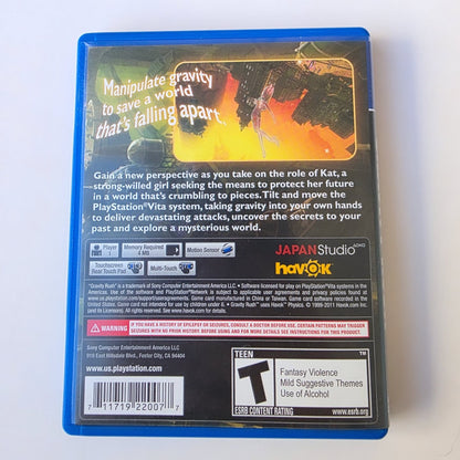 Gravity Rush PSVita