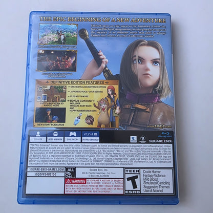 Dragon Quest 11 S Definitive Edition PS4