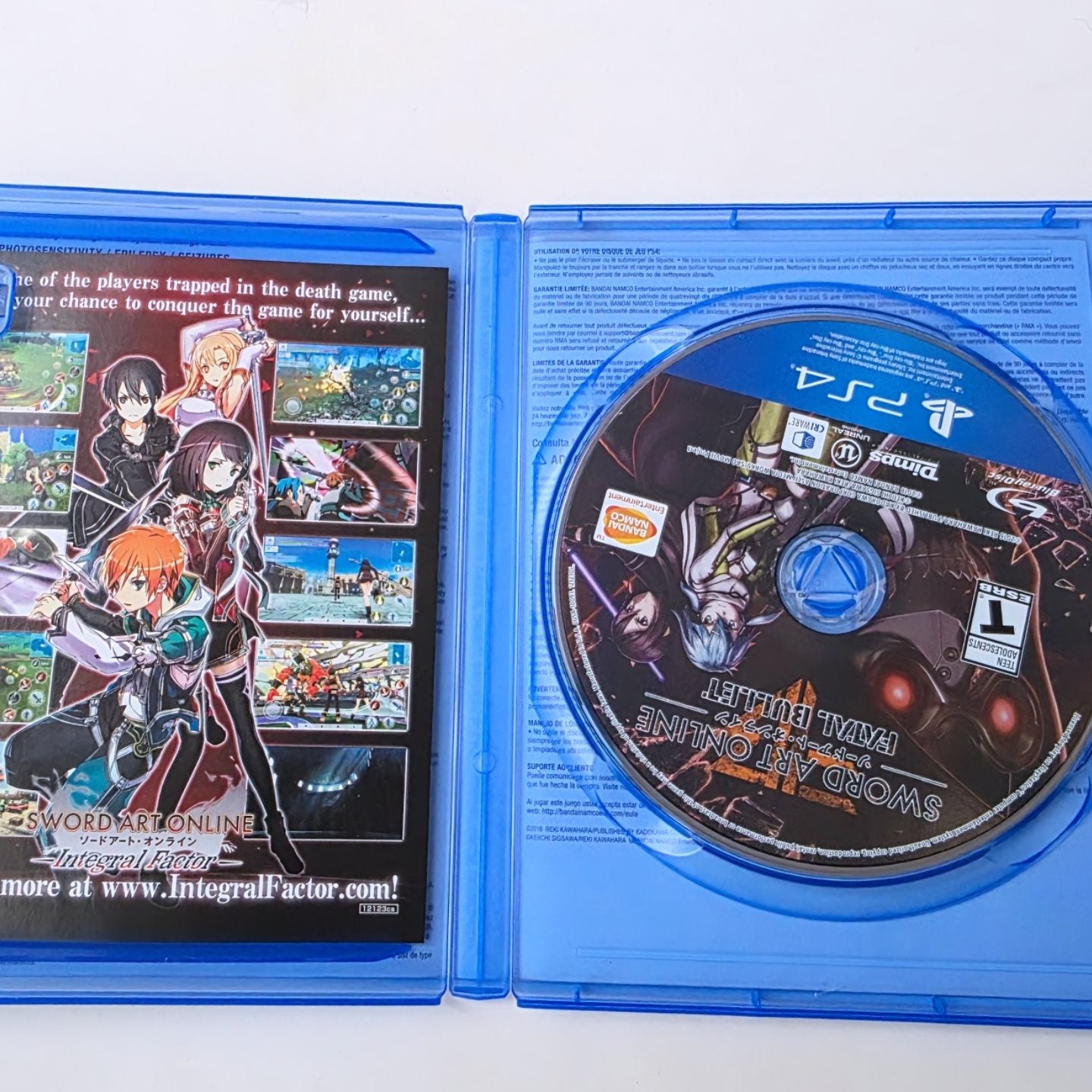 Sword Art Online Fatal Bullet PS4