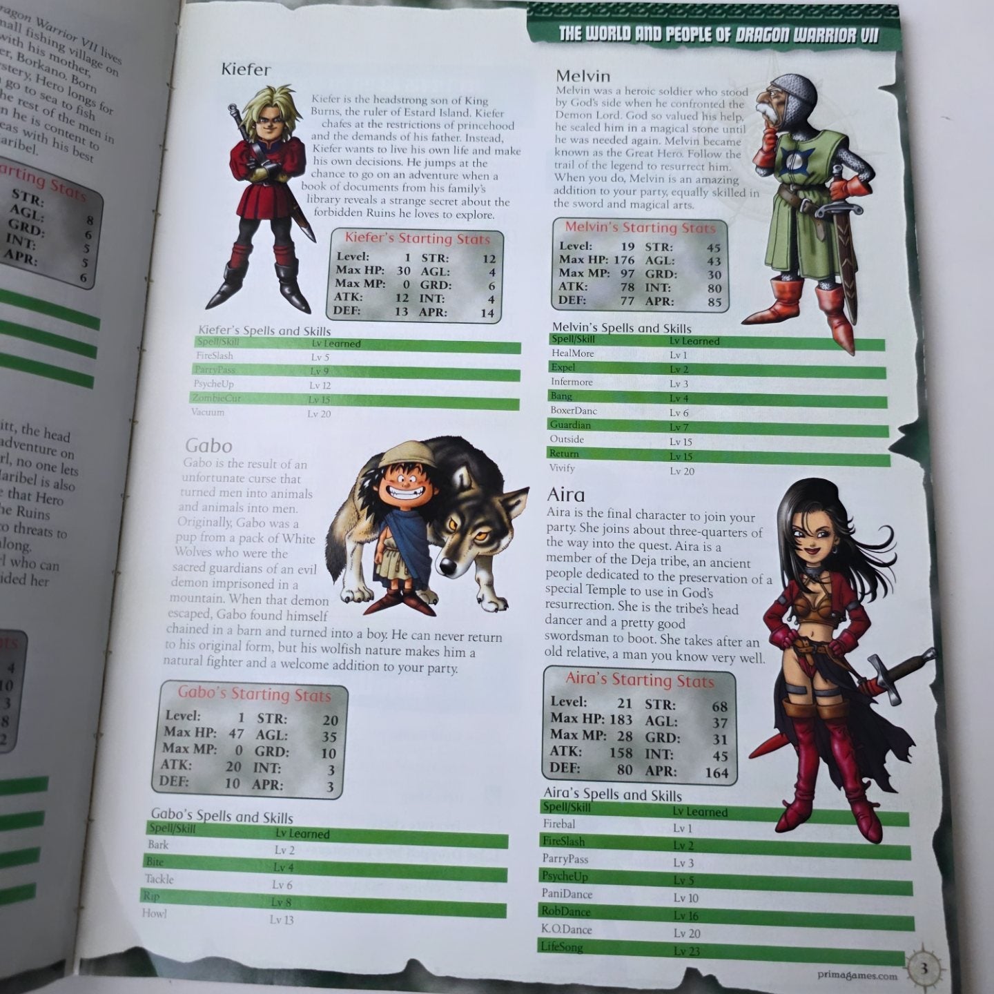 Dragon Quest 7 Guía