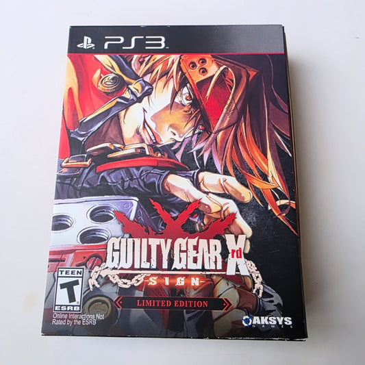 Guilty Gear Xrd Sign Limited Edition PS3