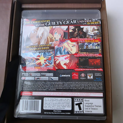 Guilty Gear Xrd Sign Limited Edition PS3