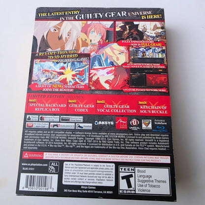 Guilty Gear Xrd Sign Limited Edition PS3