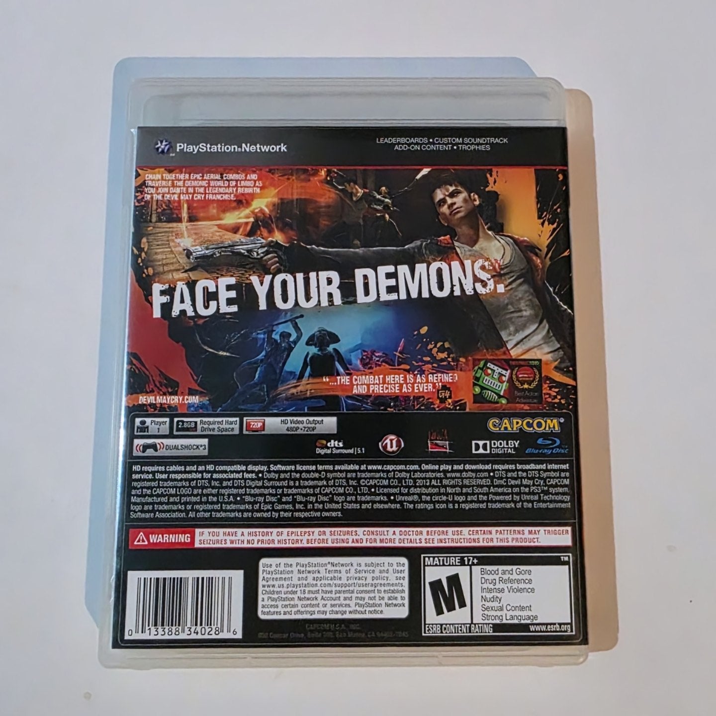 DMC Devil May Cry PS3