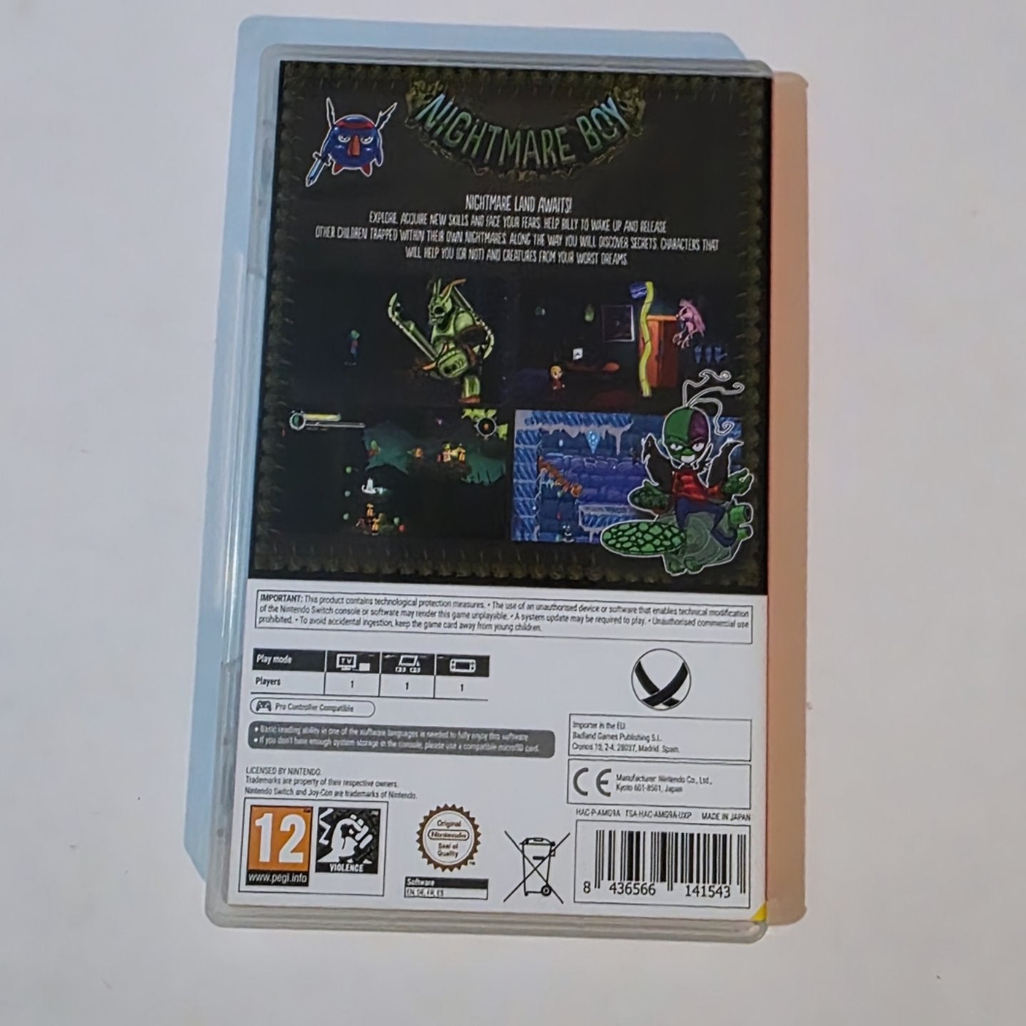 Nightmare Boy (Europeo) Switch